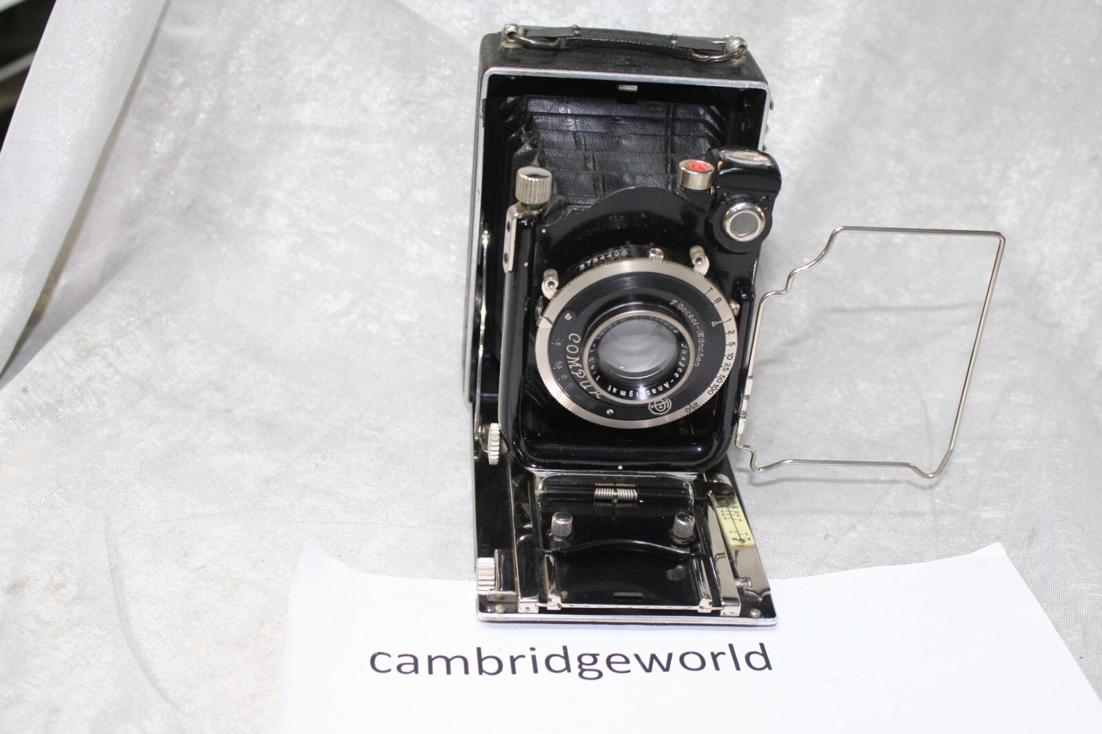 IHAGEE MEDIUM FORMAT FOLDING CAMERA with 10.5cm F4.5 IHAGEE