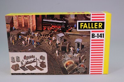 ZS199 Faller Train Maquette decor Ho B-141 Accessoires gare Trackside accessorie