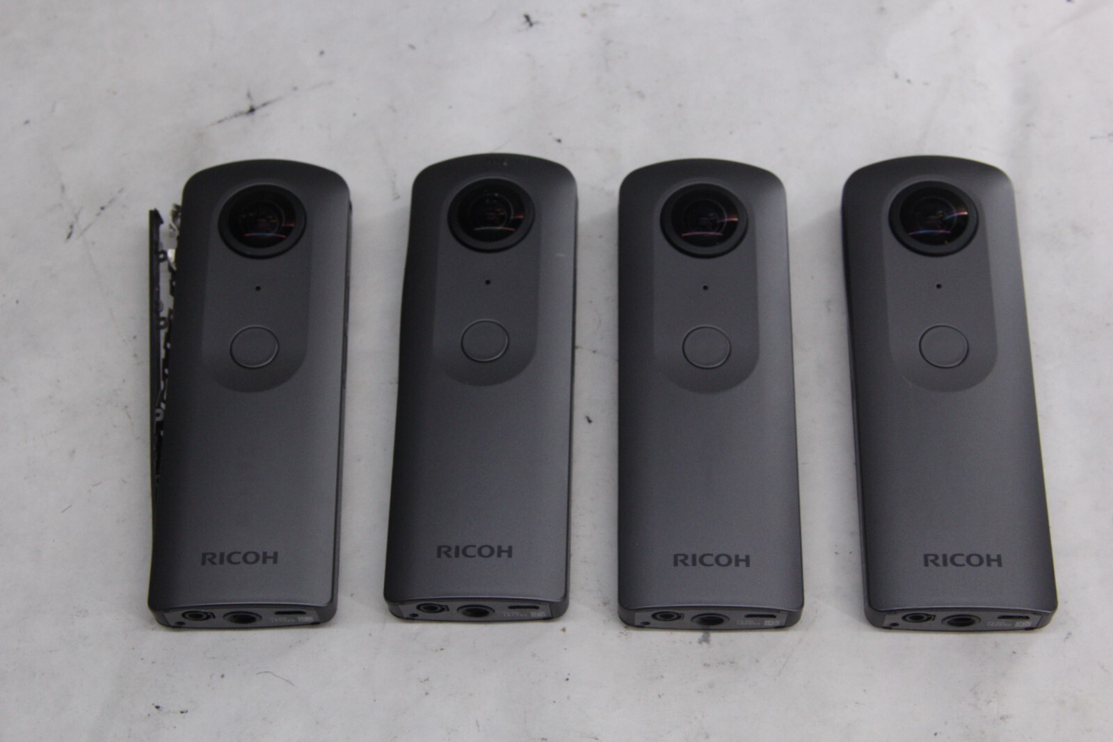 Lot of 4 Ricoh Theta V, Untested, As-Is For Parts -- READ