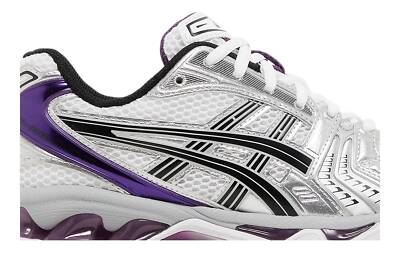Pre-owned Asics Wmns Gel Kayano 14 'silver Grape' 1202a056-111 In White/dark Grape