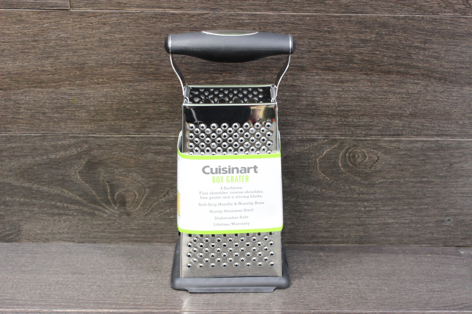 Cuisinart Stainless Steel Box Grater, Shredder and Slicer