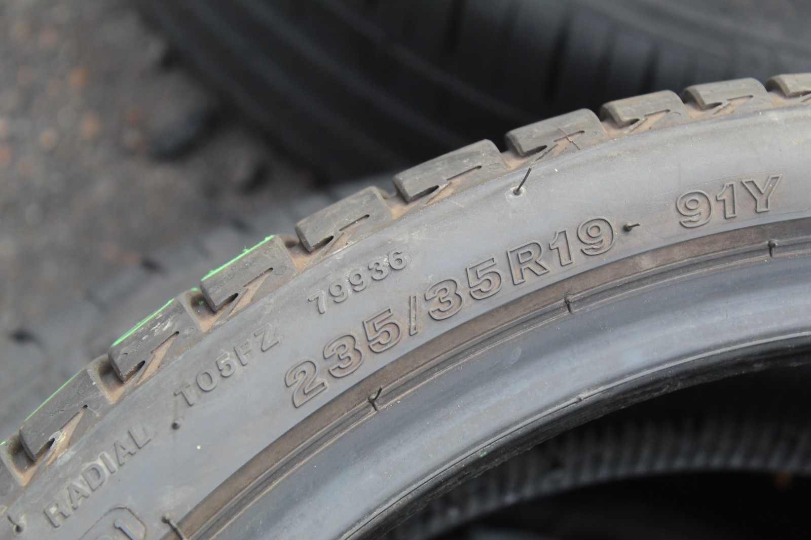 235 35 19 Bridgestone, Turanza, XL, 91Y, x1 Single Tyre 7.0mm (F1_tyres) L3852