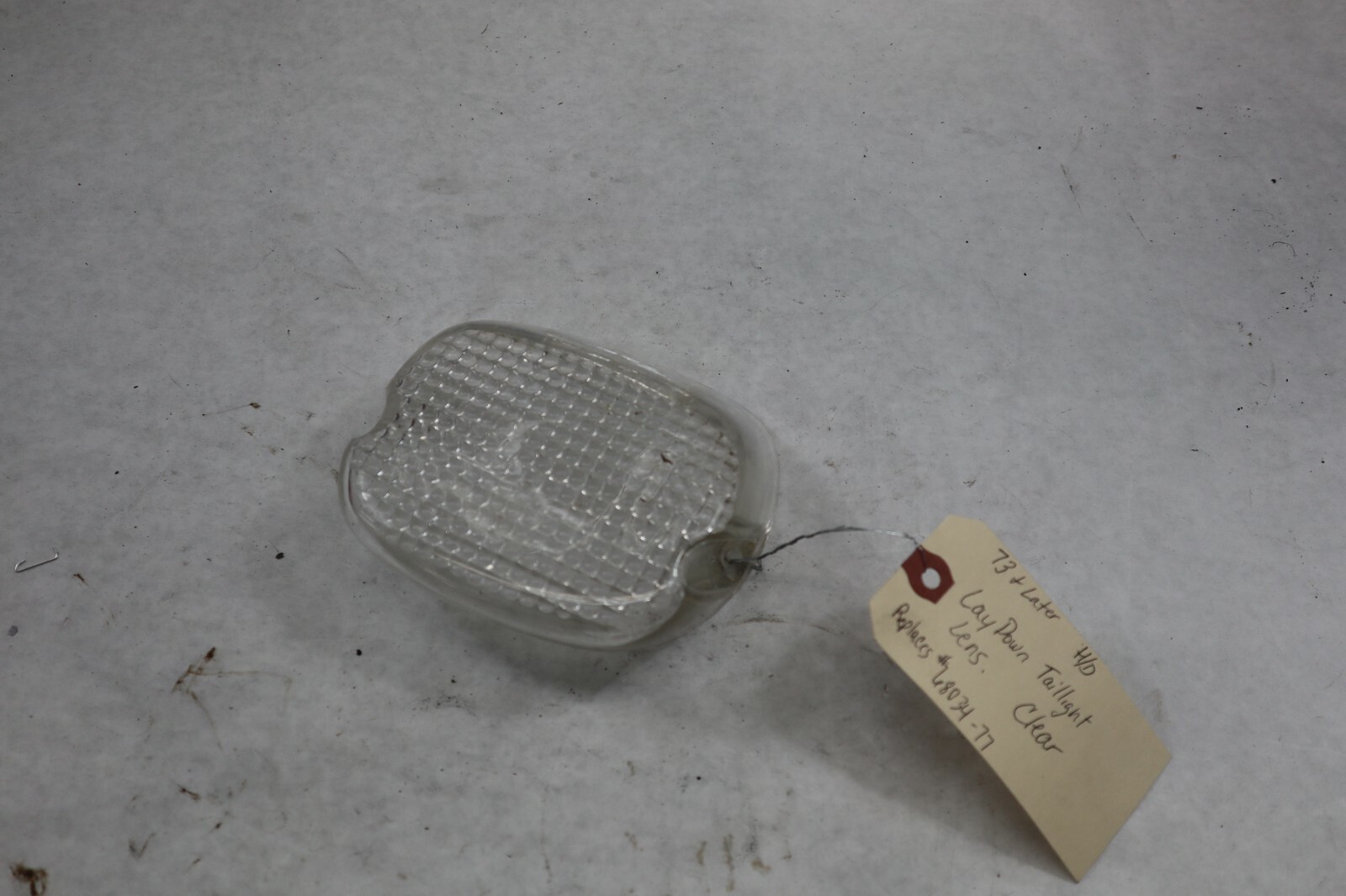 lay Clear Tail Light Lamp Lens Harley Davidson Models | eBay