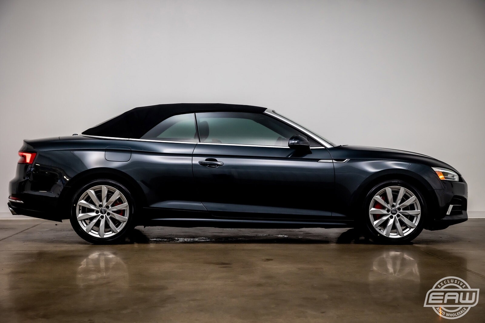 2018 Audi A5 Cabriolet Premium 57403 Miles Manhattan Gray Metallic