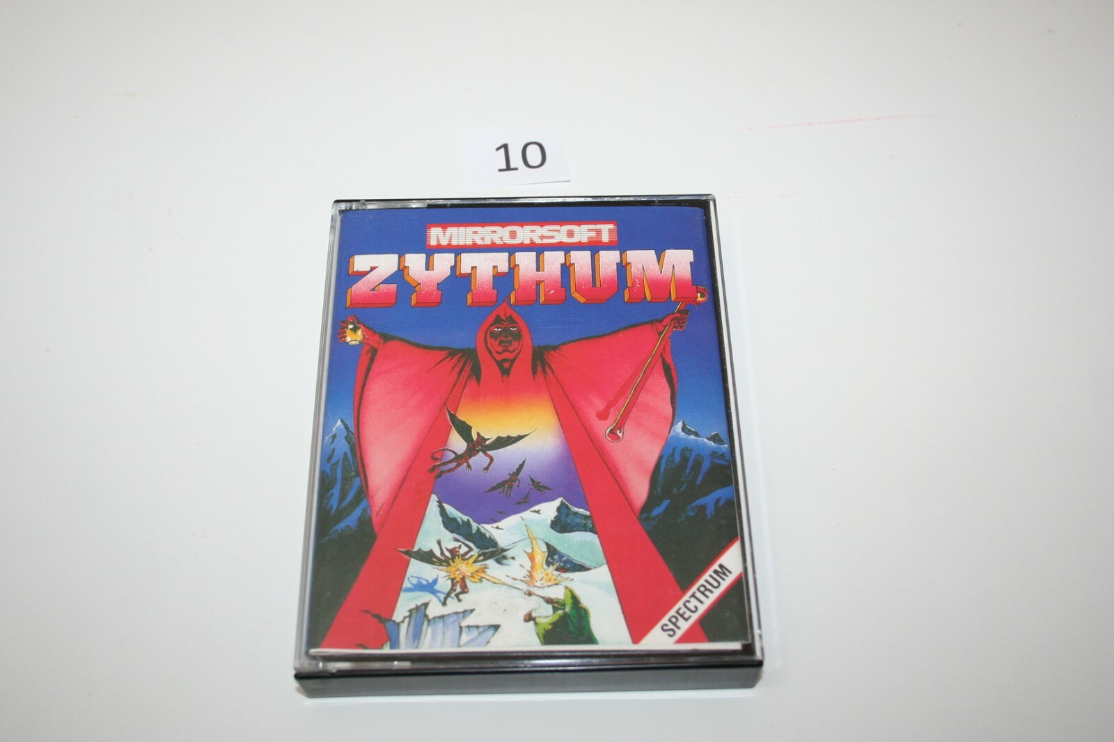 ZX Spectrum Double Case Game Tape - Zythum : Mirrorsoft Ltd