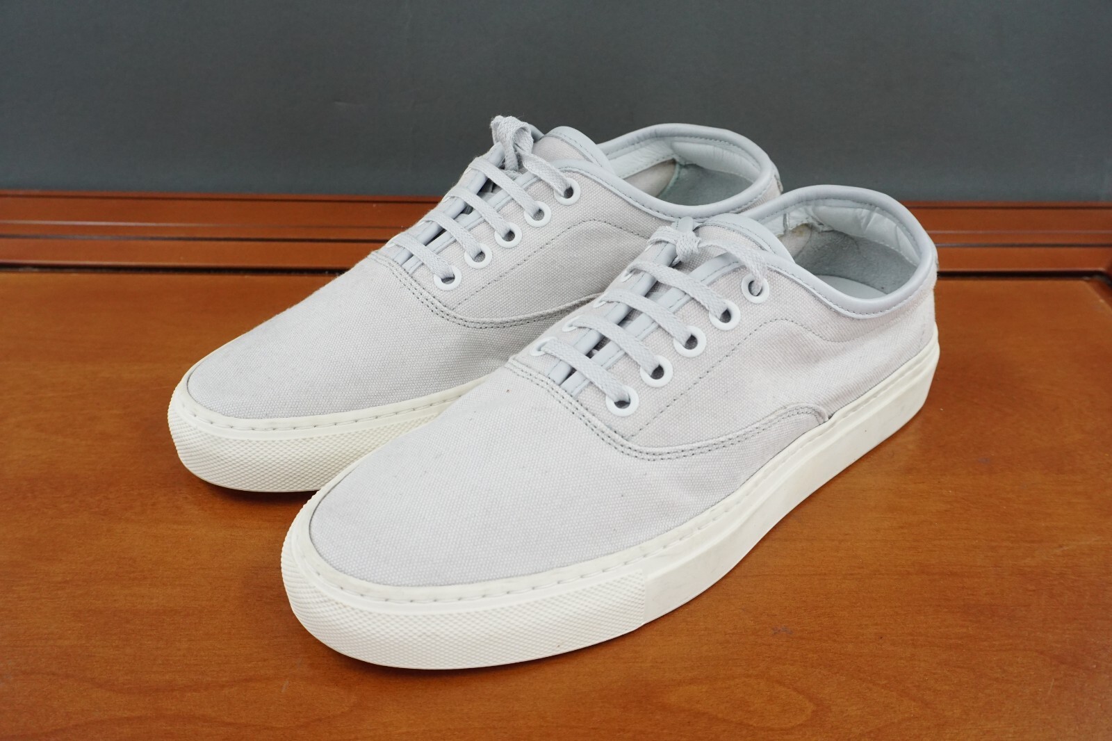 Koio Portofino Shoes Women 39 / 9 White Canvas Low Top Lace