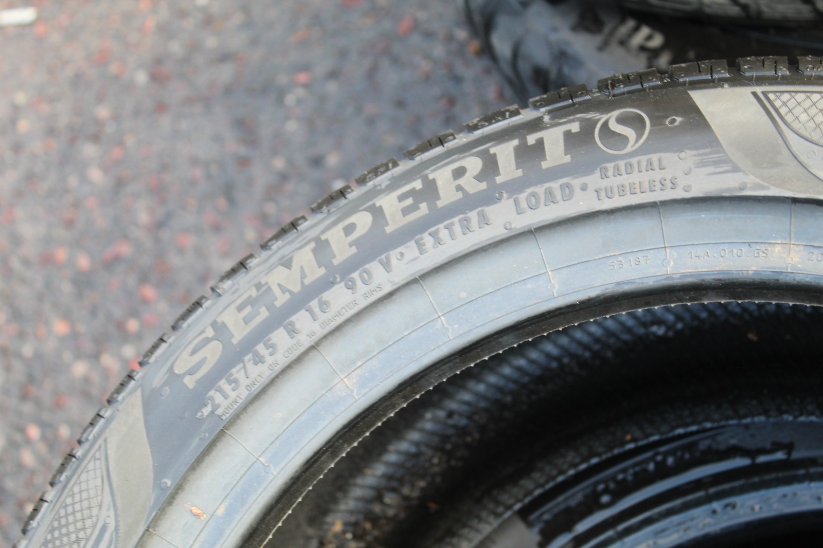New 215 45 16 Semperit, Speed Life 3, XL, 90V, x1 Single Tyre (F1_tyres) L3787