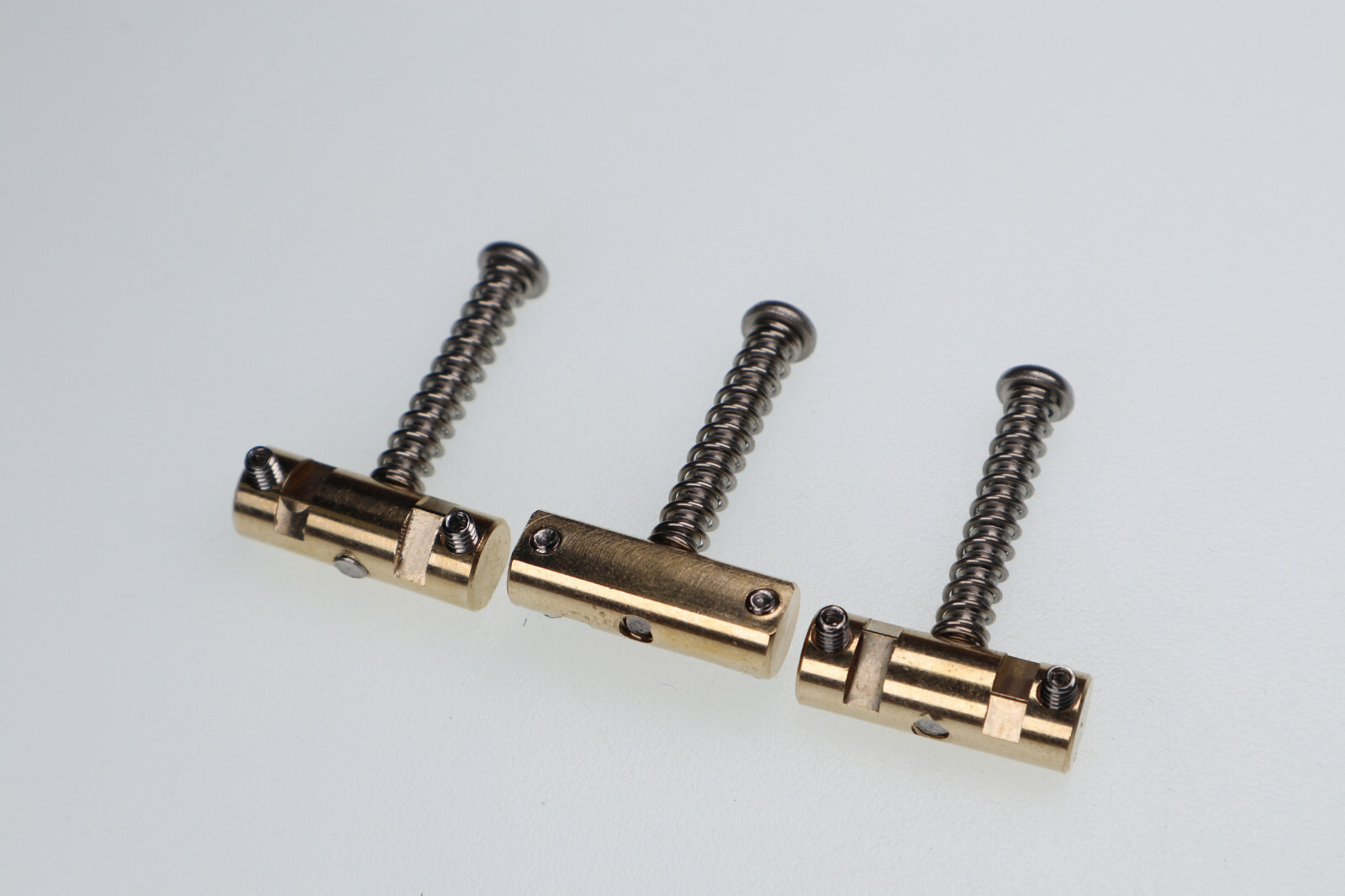 Set 3 pcs  Telecaster Bridge Compensated Saddles for Fender Vintage Tele Guitar