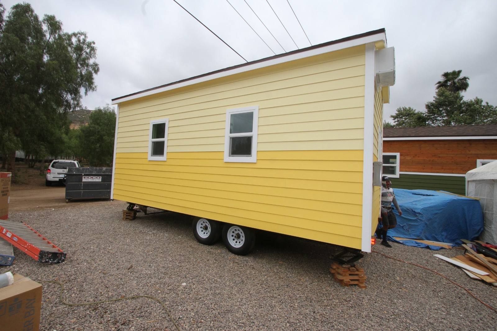 Tiny House DISCOUNTED SHOWROOM 9 x 22 CLASSIC BUNGALOW SINGLE LOFT 262 sq ft