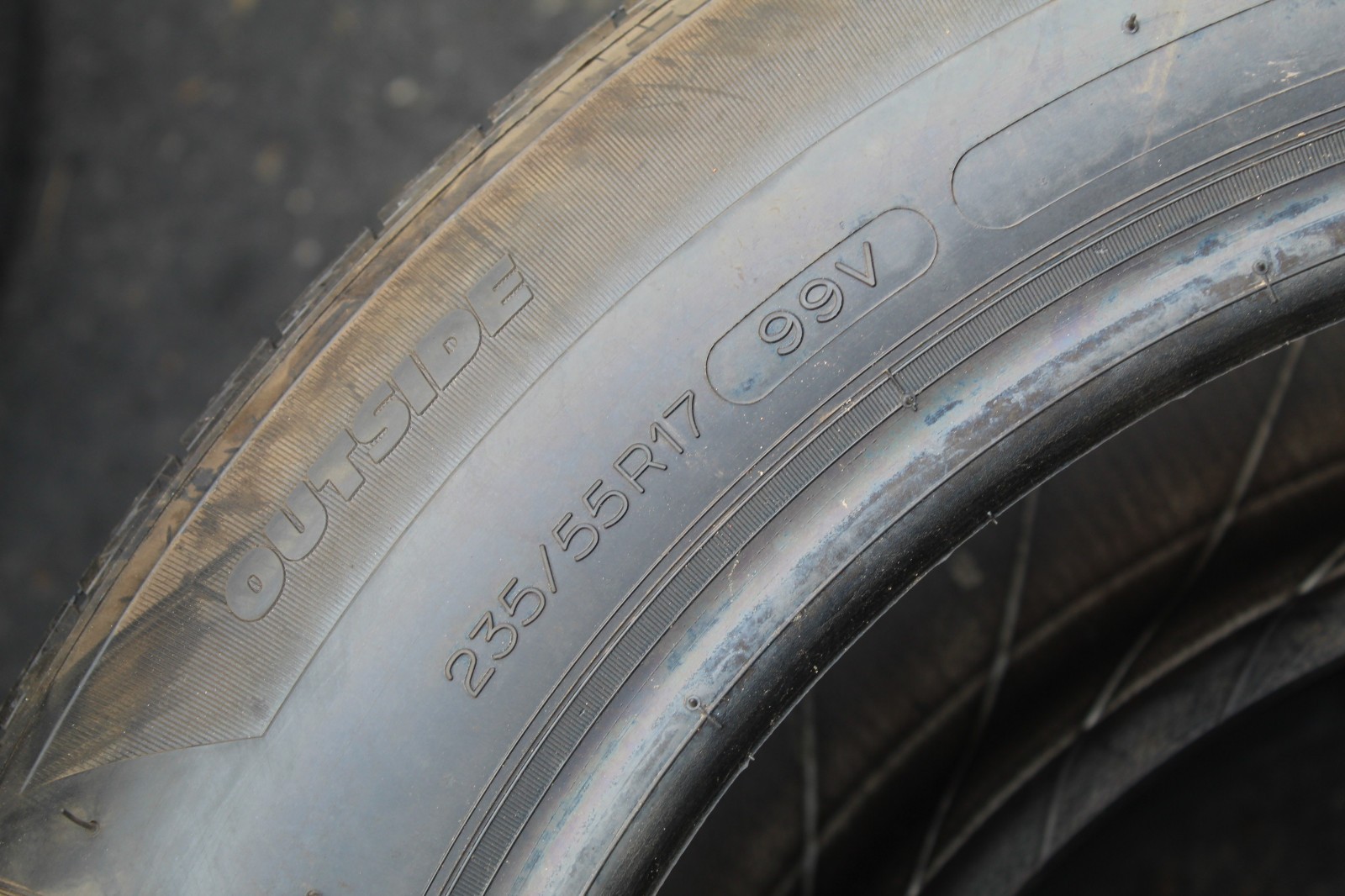 New 235 55 17 Michelin, Latitude Sport, AO, 99V, x1 Single Tyre (F1_tyres) L3712