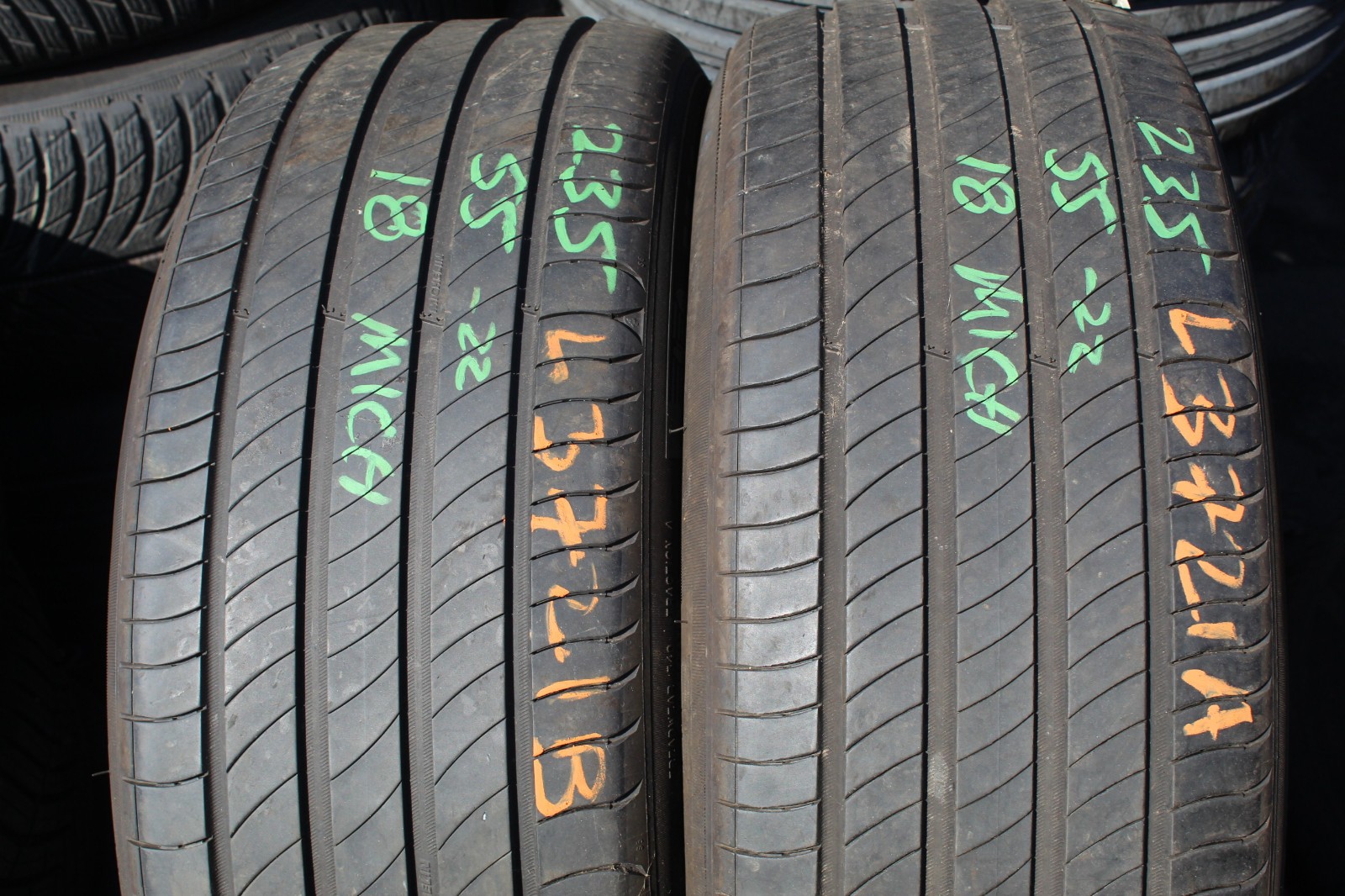 235 55 18 Micheli, Primacy 4, XL, 104V, x2 A Pair 5.5mm (F1_tyres) L3721