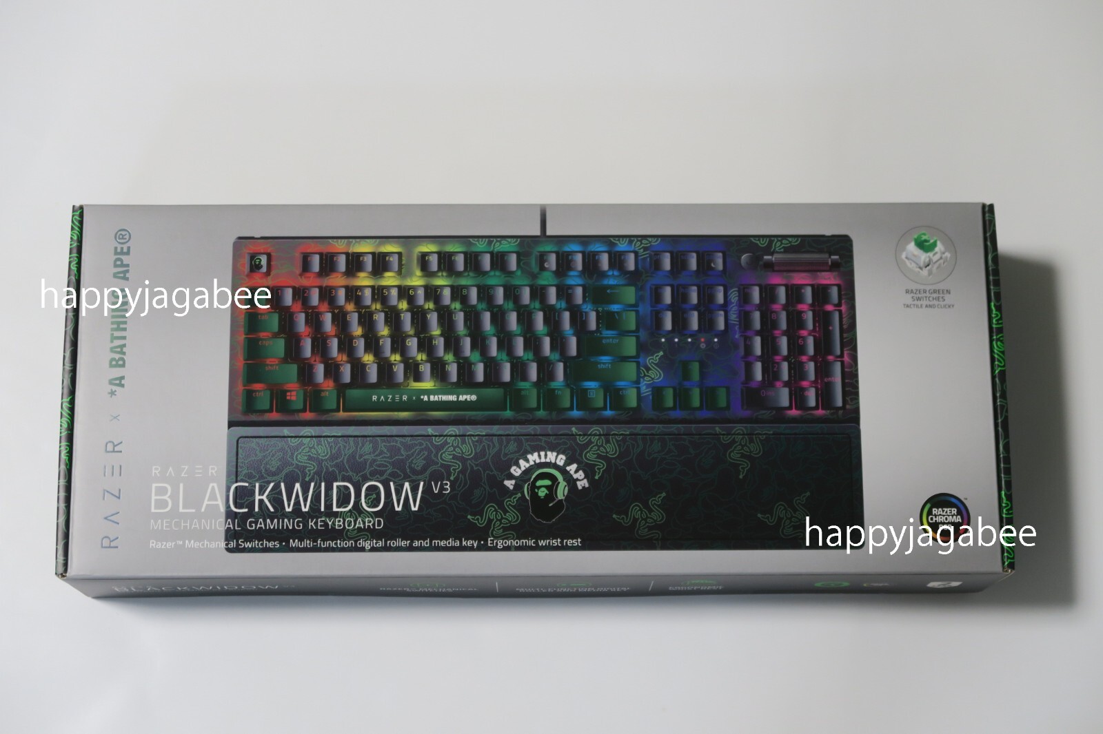 キーボード RAZER X BAPE NEON CAMO BLACKWIDOW V3 キーボード RAZER X BAPE NEON CAMO BLACKWIDOW V3 BAPE X RAZER