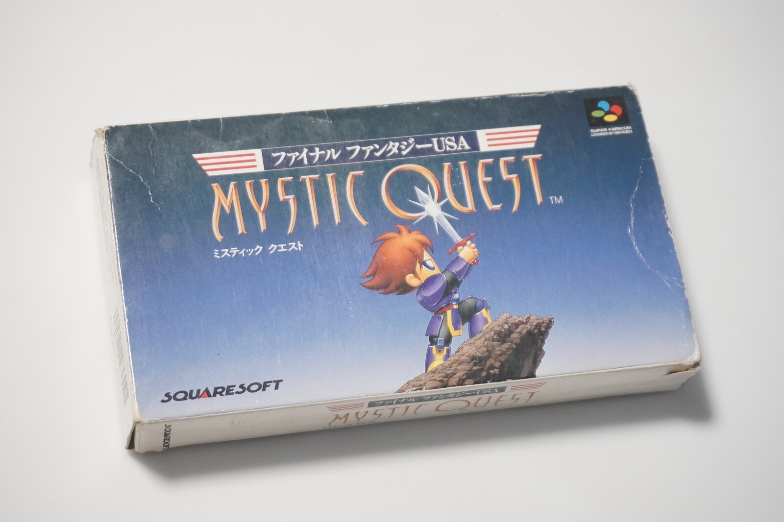 Super Famicom Final Fantasy USA Mystic Quest boxed Japan SFC