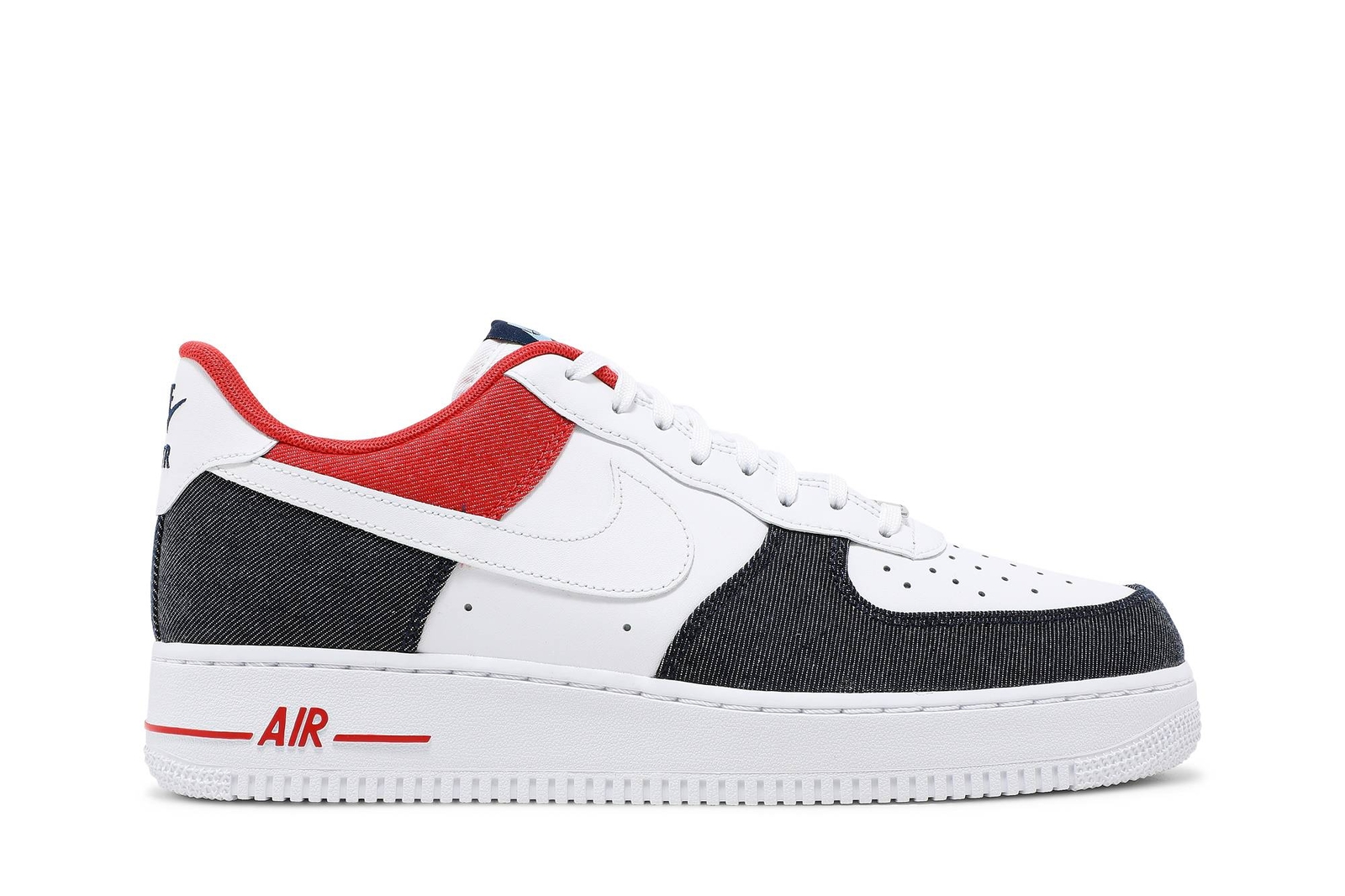 Nike Air Force 1 バイユー　赤白黒 ハイカット ナイキ エアフォース1 ミッド '07 ブラック/ジム レッド