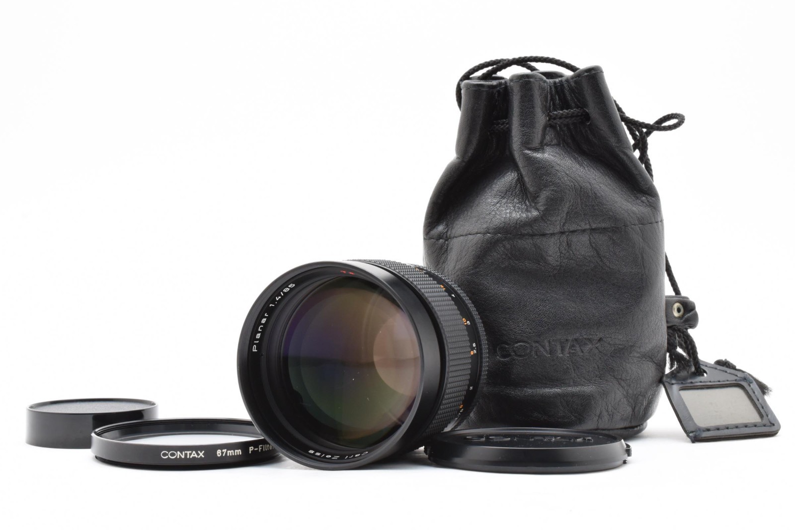 【超美品】CONTAX Planar 85mm F/1.4 T* MMJ TOP MINT ] Contax Carl Zeiss Planar 85mm f/1.4 T* MMJ Lens C