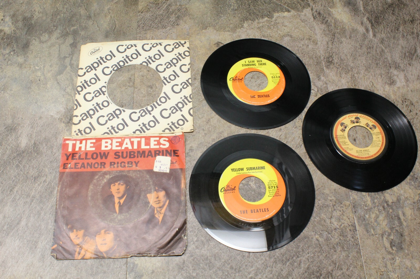 THE BEATLES レコード 3枚セット VINTAGE LOT OF 3 THE BEATLES
