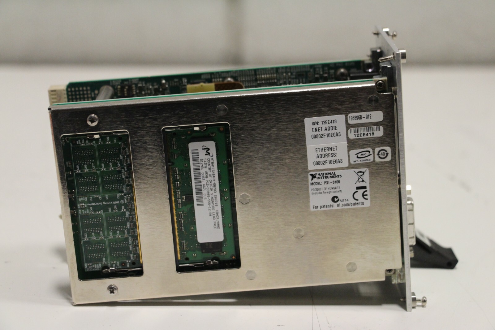 National Instruments,NI PXI-8106, 2.16 GHz Dual-Core PXI Embedded Controller