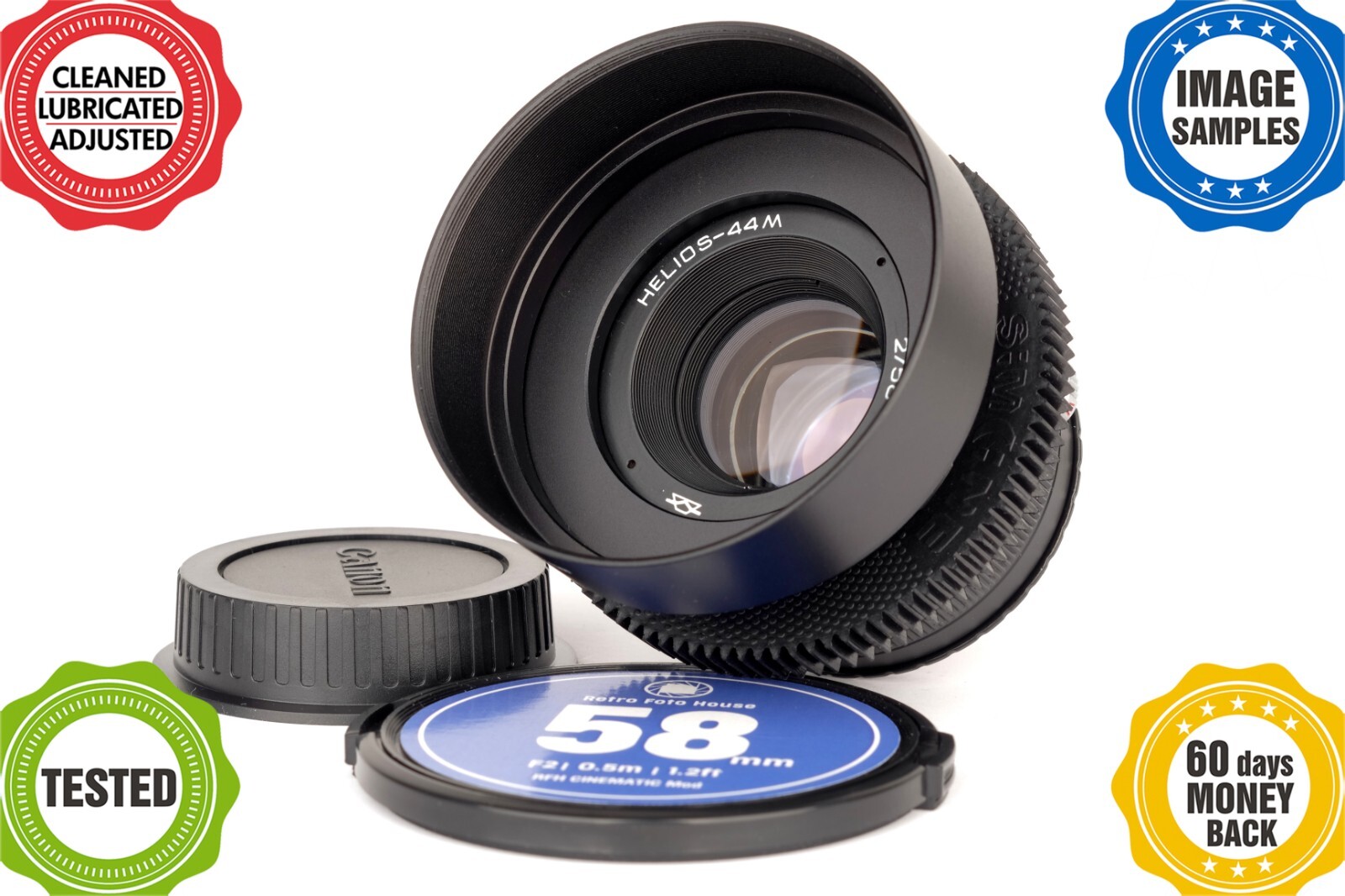 HELIOS 44 2/58mm KMZ lens *YOUR CAMERA MOUNT **TUNED FOR HELIOS 44 2/58mm KMZ lens *YOUR CAMERA MOUNT **TUNED FOR