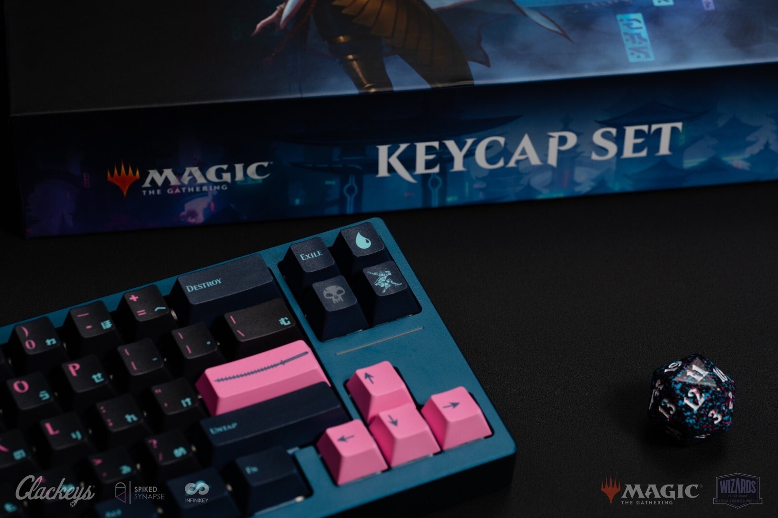 MTG Clackeys 神河 キーキャップセット Magic: The Gathering: Neon Dynasty Keycap Set by Clackeys | eBay