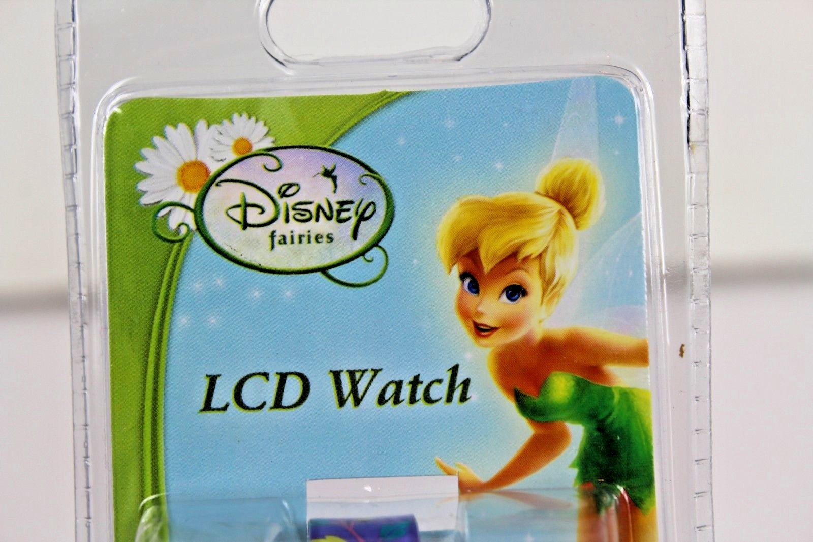 Disney Fairies LCD Watch Nature's Friend Tinkerbell Fawn Silvermist Pink NIP