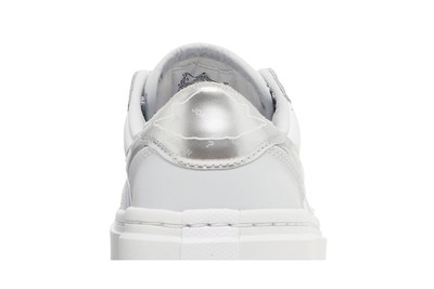 Pre-owned Jordan Air  Wmns Air  1 Elevate Low Se 'tear Away - White' Dx6069-101 In White/metallic Silver/white