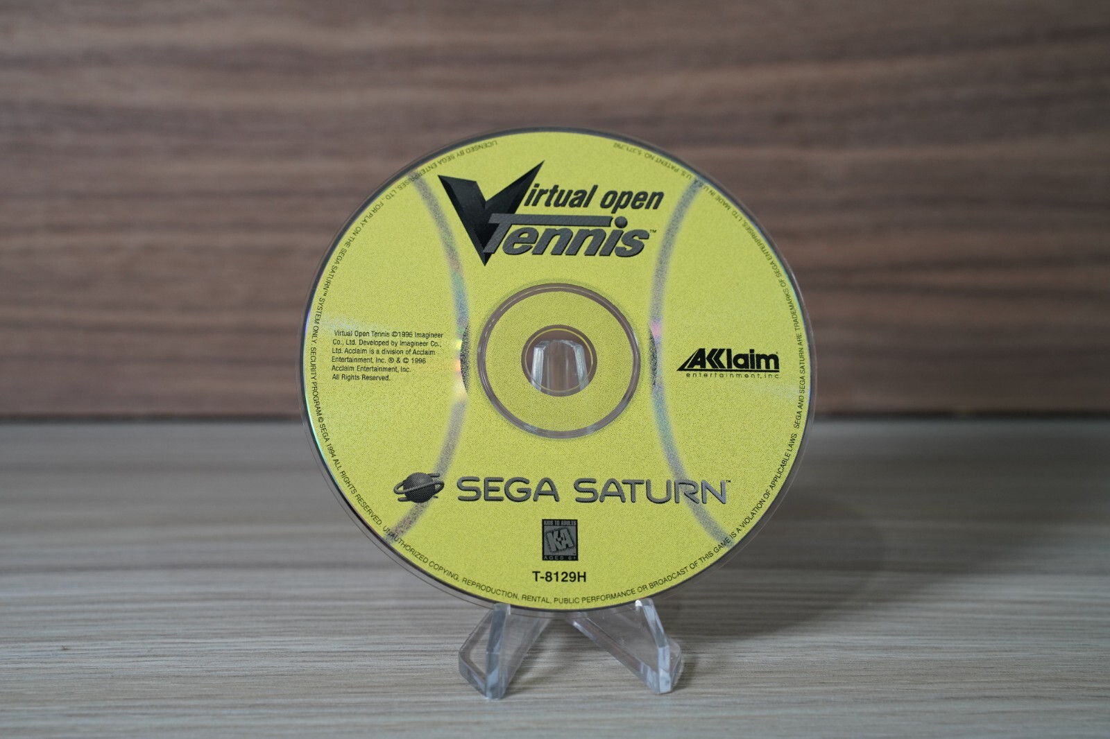 スパニッシュテニス ディスク1～9 Virtual Open Tennis (Sega Saturn, 1996) Disc Only