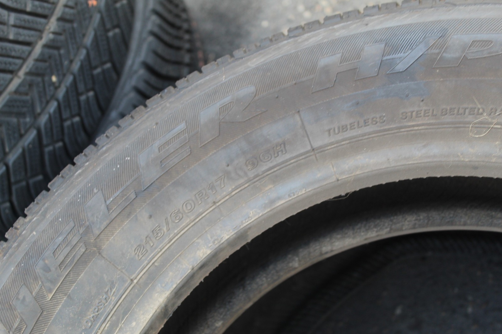 New 215 60 17 Bridgestone, Dueler HP Sport, 96H, x1 Single Tyre (F1_tyres) YD074