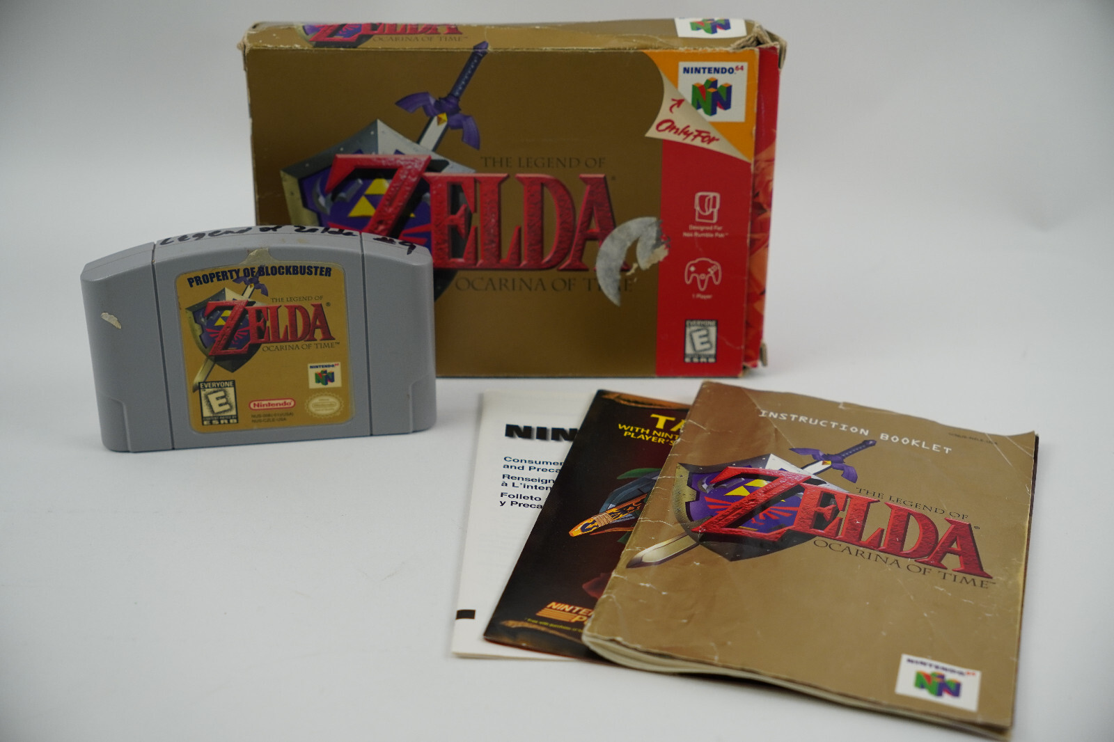 Legend of Zelda Ocarina of Time Nintendo 64 N64, Property of