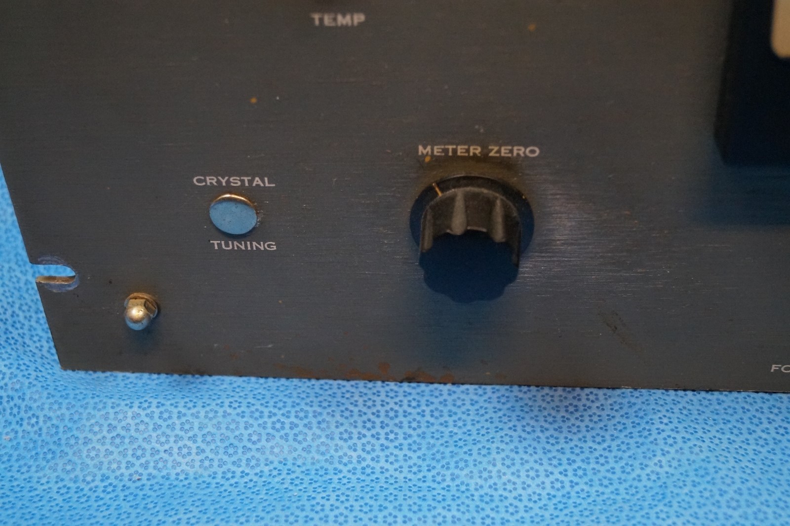 Vintage McMartin TBM-3000 FM Broadcast Frequency Monitor For Parts Or Repair