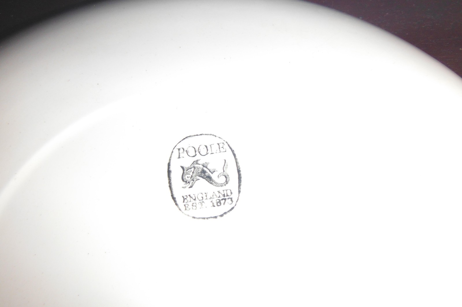 Vintage Poole Pottery Winged Toast rack Twintone & Plate Blue Green Mid Century