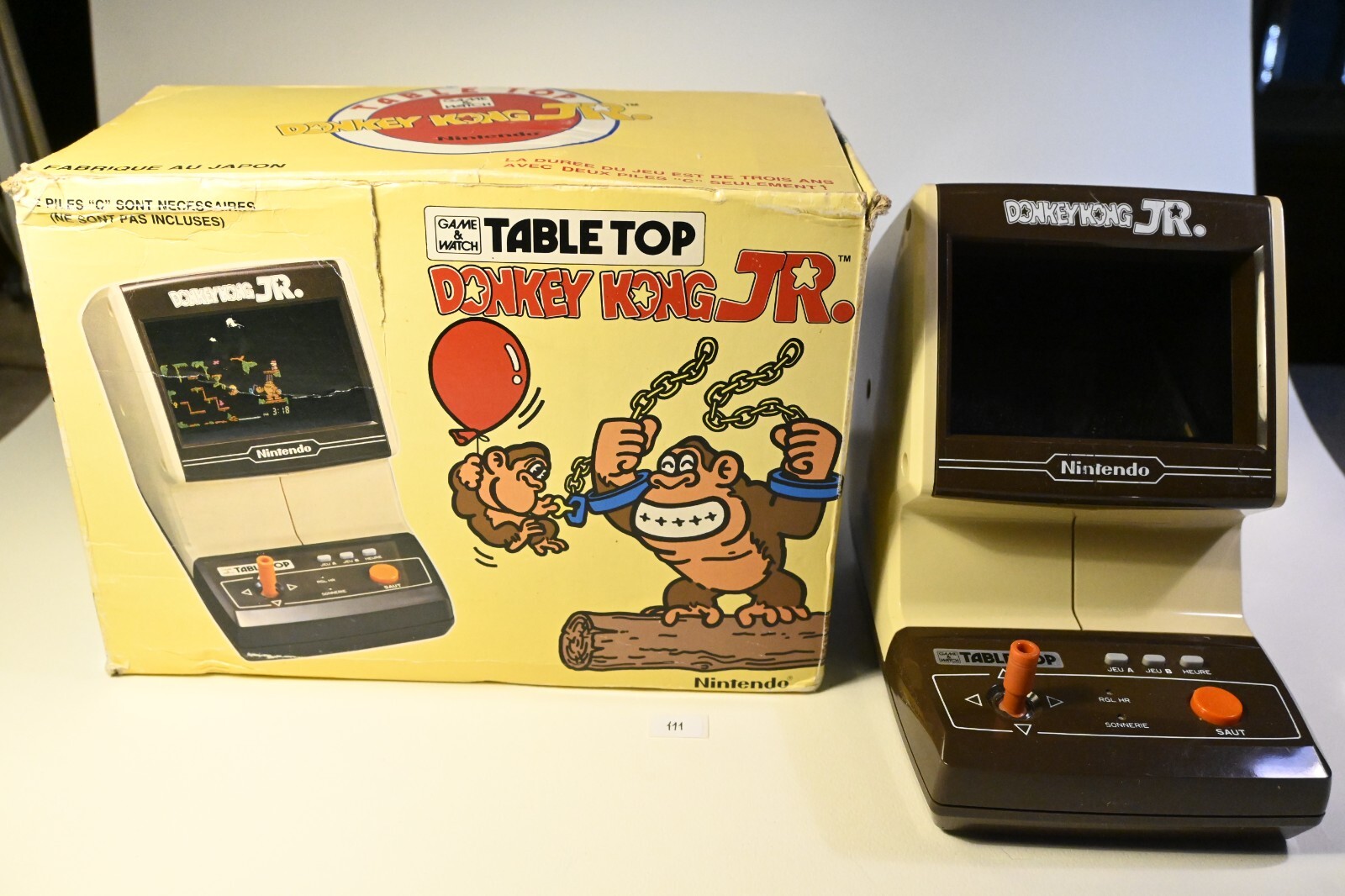 ゲームアンドウォッチ　ドンキーコング　JR.　ゲームウォッチ　可動品　任天堂 ゲームウォッチ ドンキーコングJr. ニンテンドー - メルカリ
