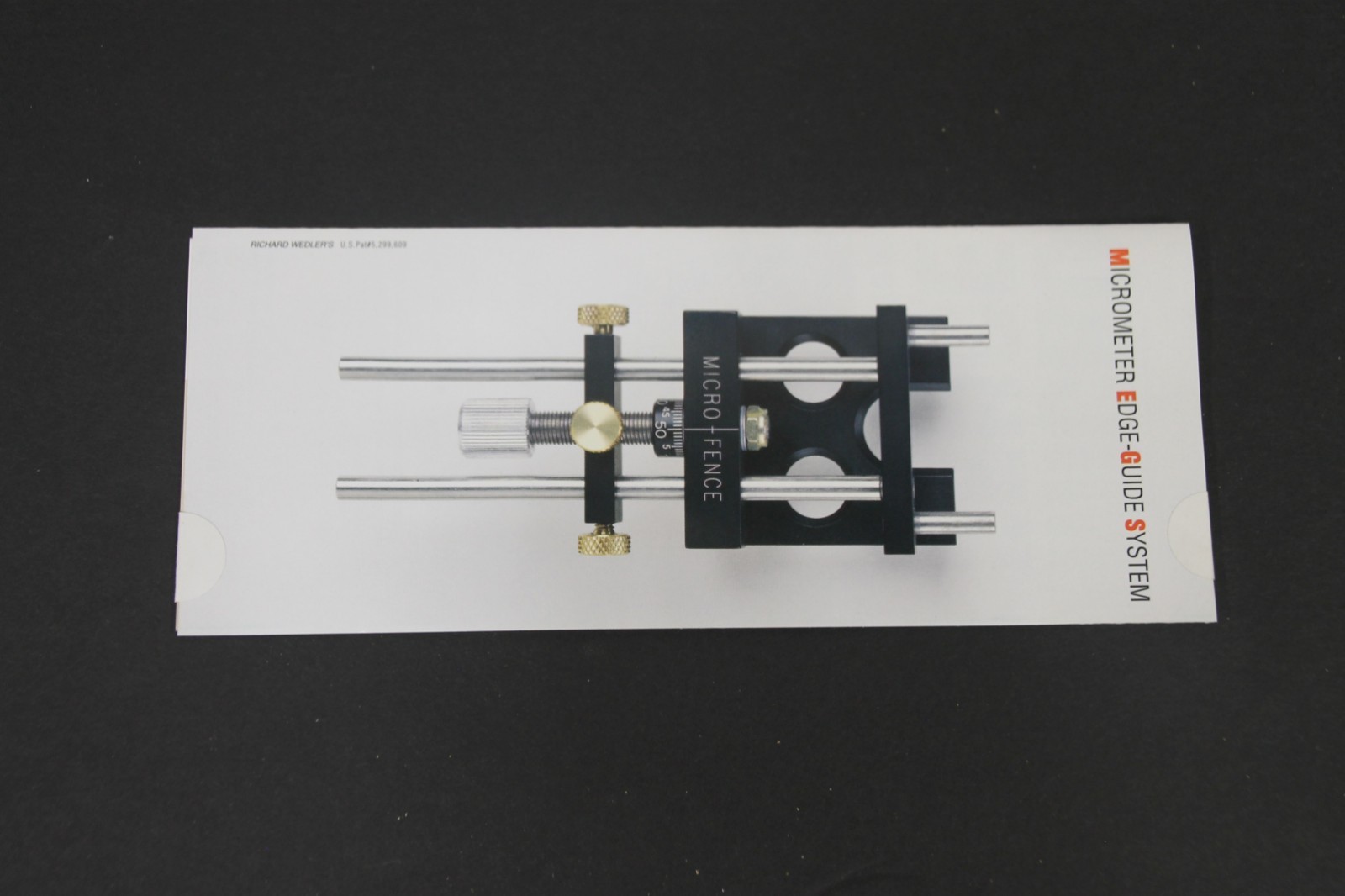 Micro Fence Router Fence Micrometer Edge Guide System model A