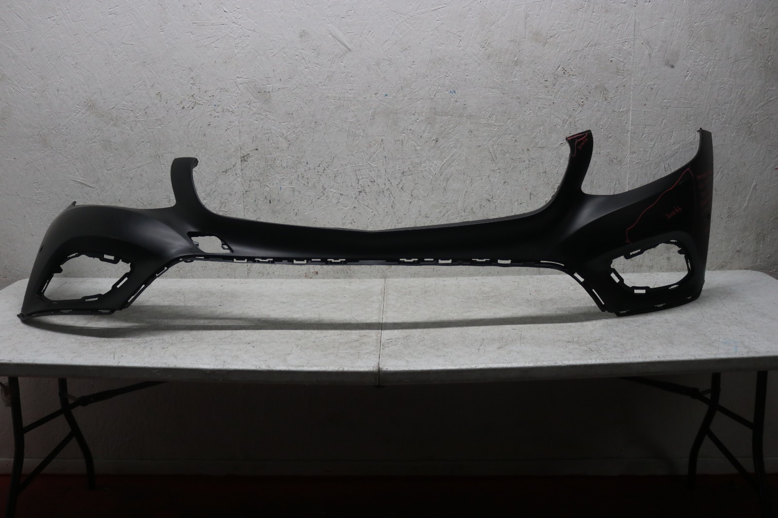 2016 2019 MERCEDES BENZ GLC-CLASS FRONT BUMPER COVER WITH SENSOR HOLES