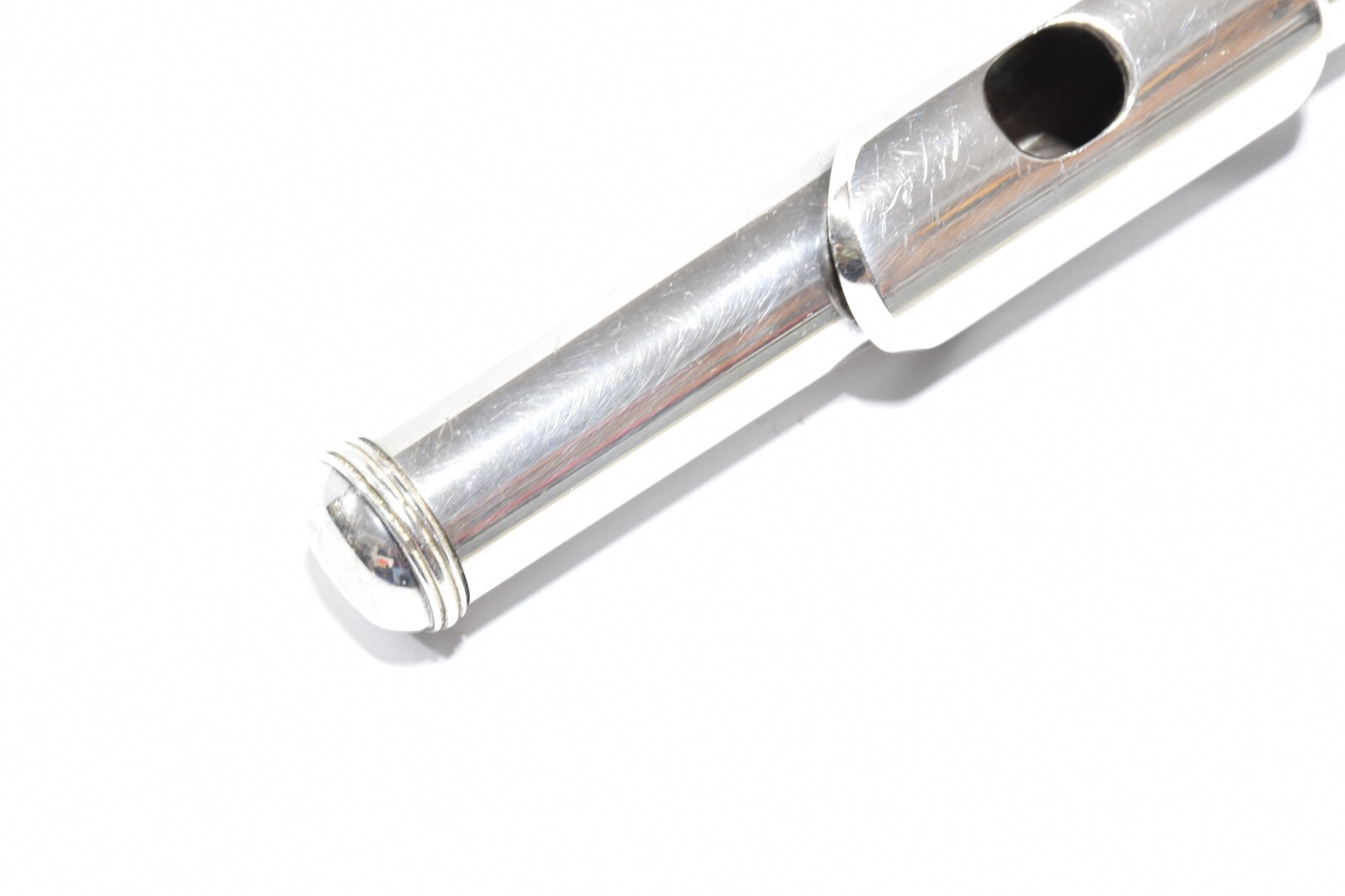 Vintage McKenna Solid Sterling Silver Gem Model Flute Headjoint 1980sの