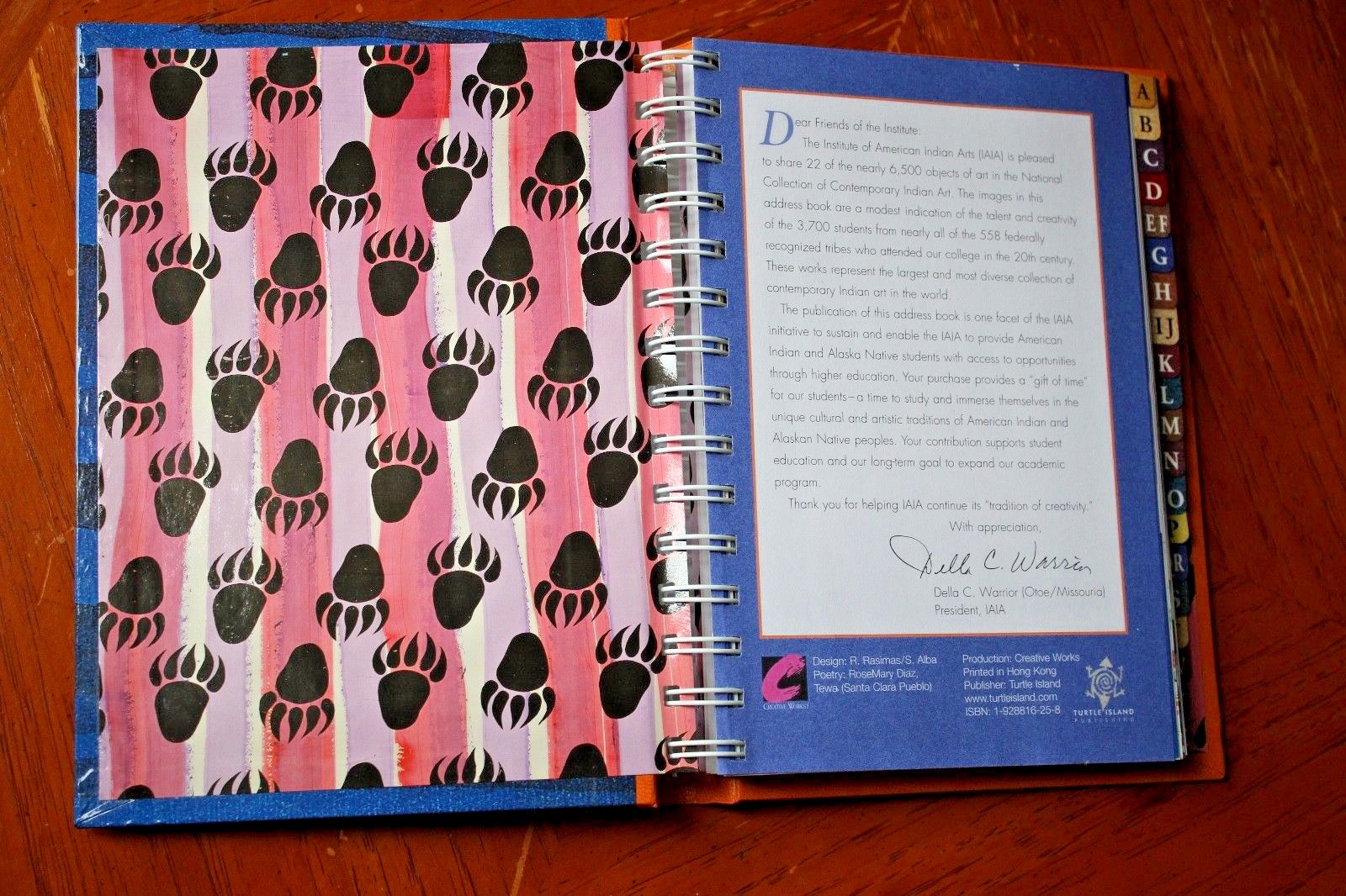 Dreams and Visions Address Book the Institute of American Indian Arts