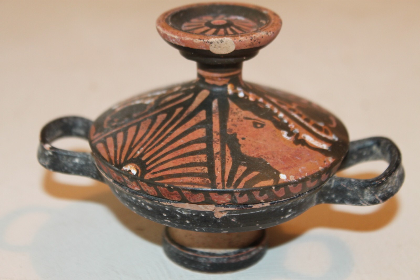 ANCIENT GREEK POTTERY RED FIGURE LEKANNIS 4th CENTURY BCのeBay公認海外通販｜セカイモン