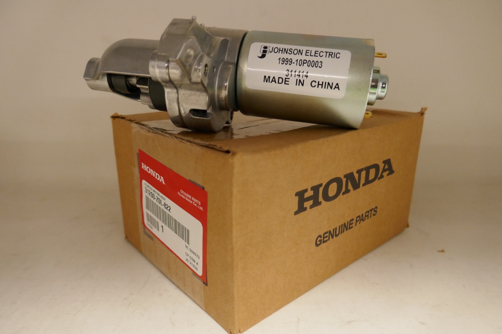 OEM Honda Starter Motor Assy 31200-Z0L-822 GC160 GC190 OEM Honda Starter Motor Assy 31200-Z0L-822 GC160 GC190
