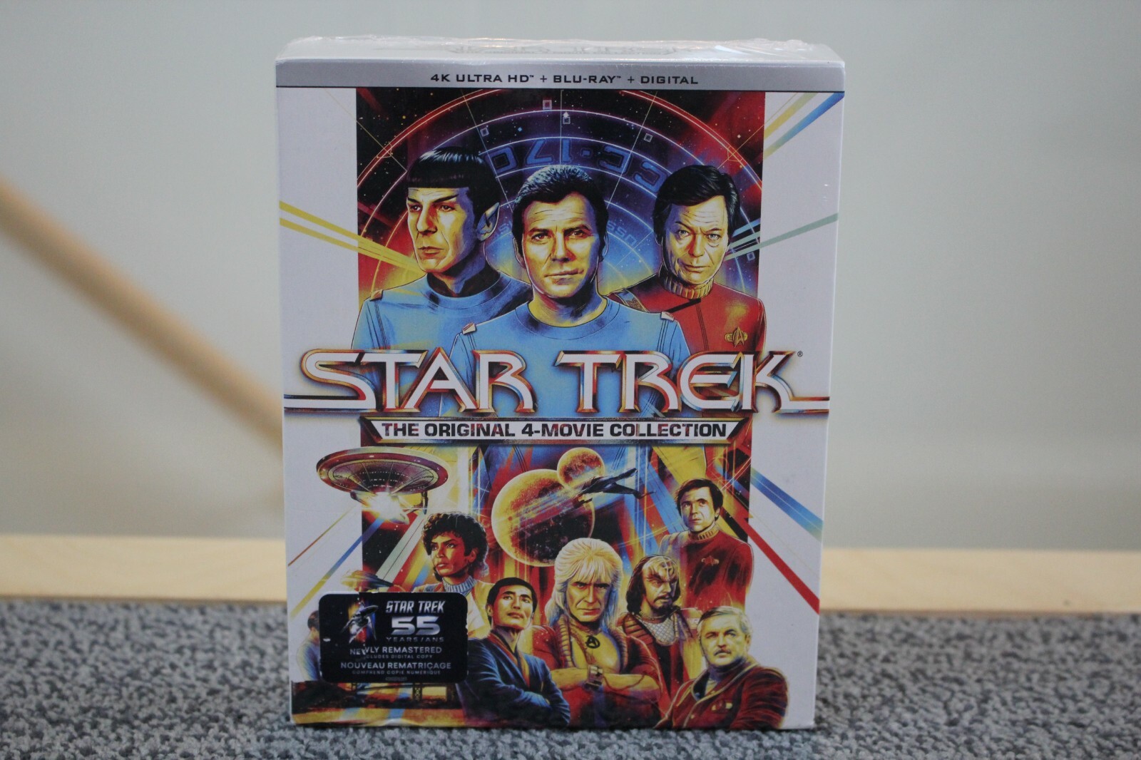 Star Trek: The Original 4-Movie Collection (4k Ultra HD+Blu