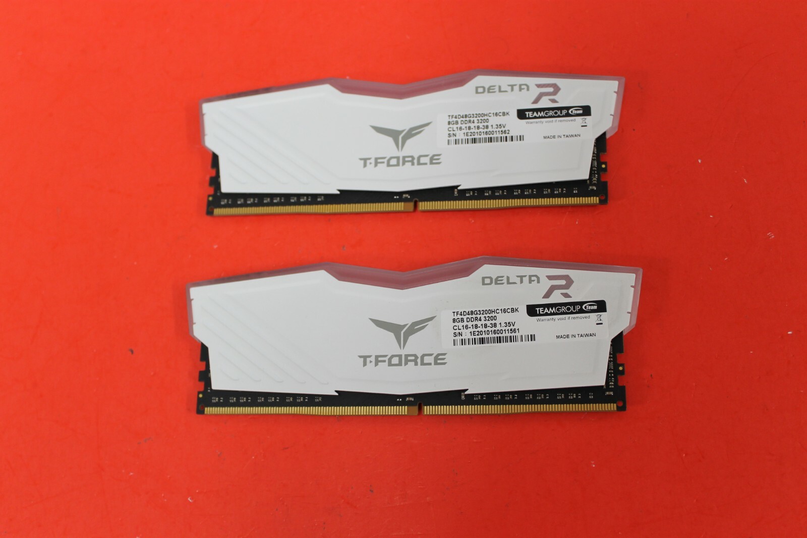 8gb teamgroup t force delta rgb 5200mhz. 8gb team group t-force delta rgb 5200mhz. team group t-force delta rgb. 61372-48g10. team group ted48g3200c2201.