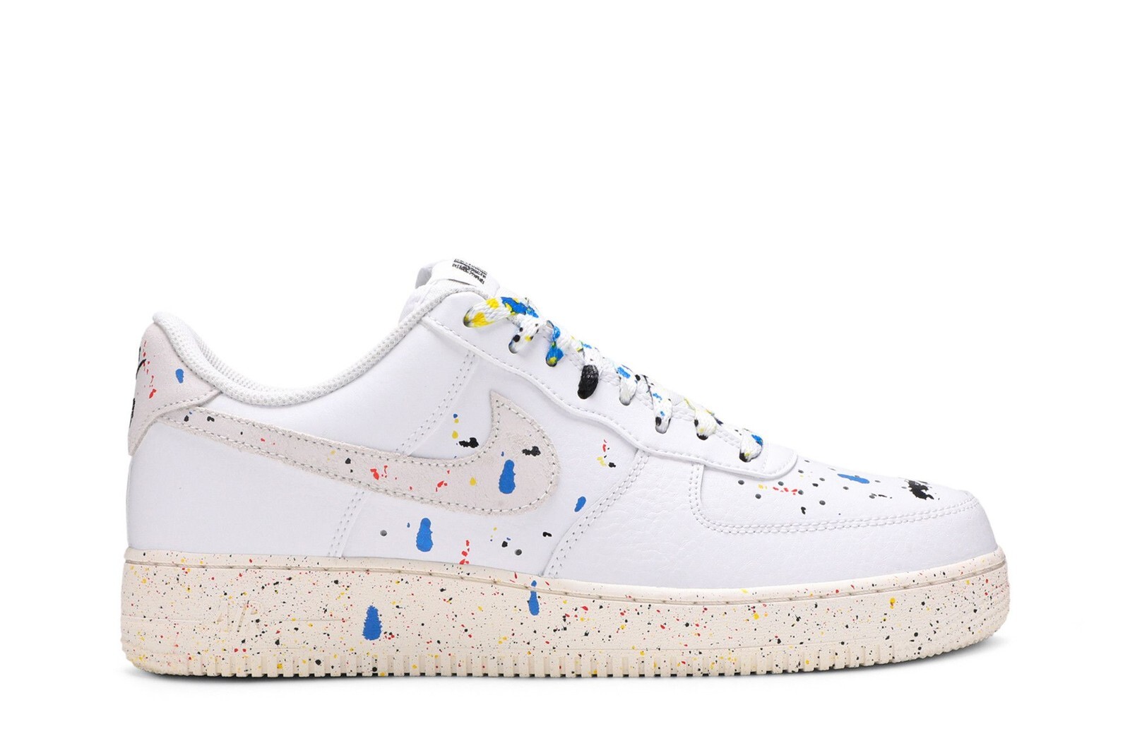 靴 NIKE AIR FORCE 1 LV8 PAINT Nike Air Force 1 LV8 White Splatter On Feet Sneaker Review