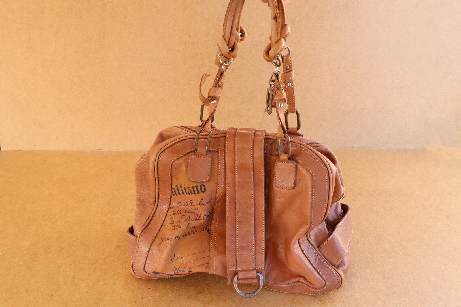 Vintage John Galliano Bag Genuine Leather Bag Y2K Authentic Vintage John Galliano Bag Genuine Leather Bag Y2K Authentic
