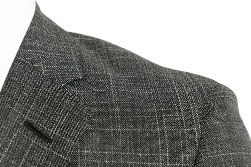 Pre-owned Hugo Boss Men's "t-royston/wain1" Gray Wool Silk Two Button Suit