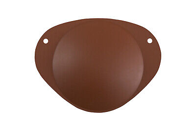 World's Best Eye Patch CHOCOLATE-LASTS YEARS-replaceable elast 35 colors,3 sizes