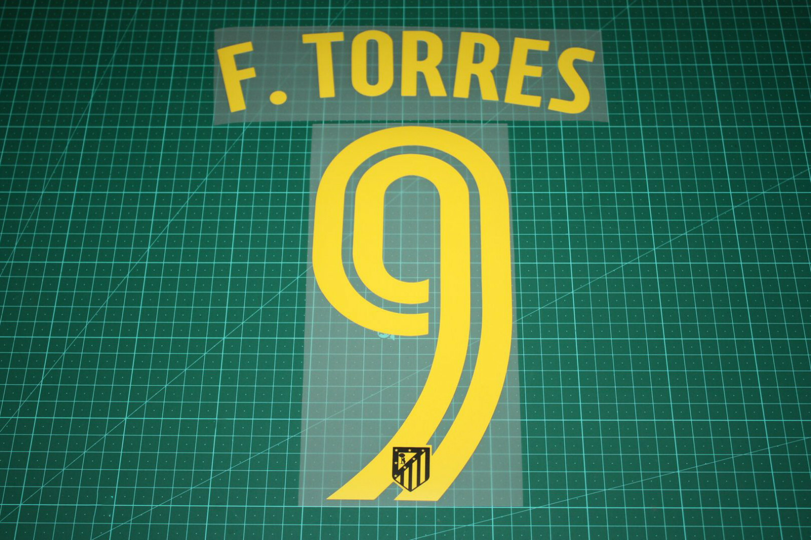 Atletico Madrid 16/17 F.TORRES #9 GRIEZMANN #7 GODIN #2 ...
