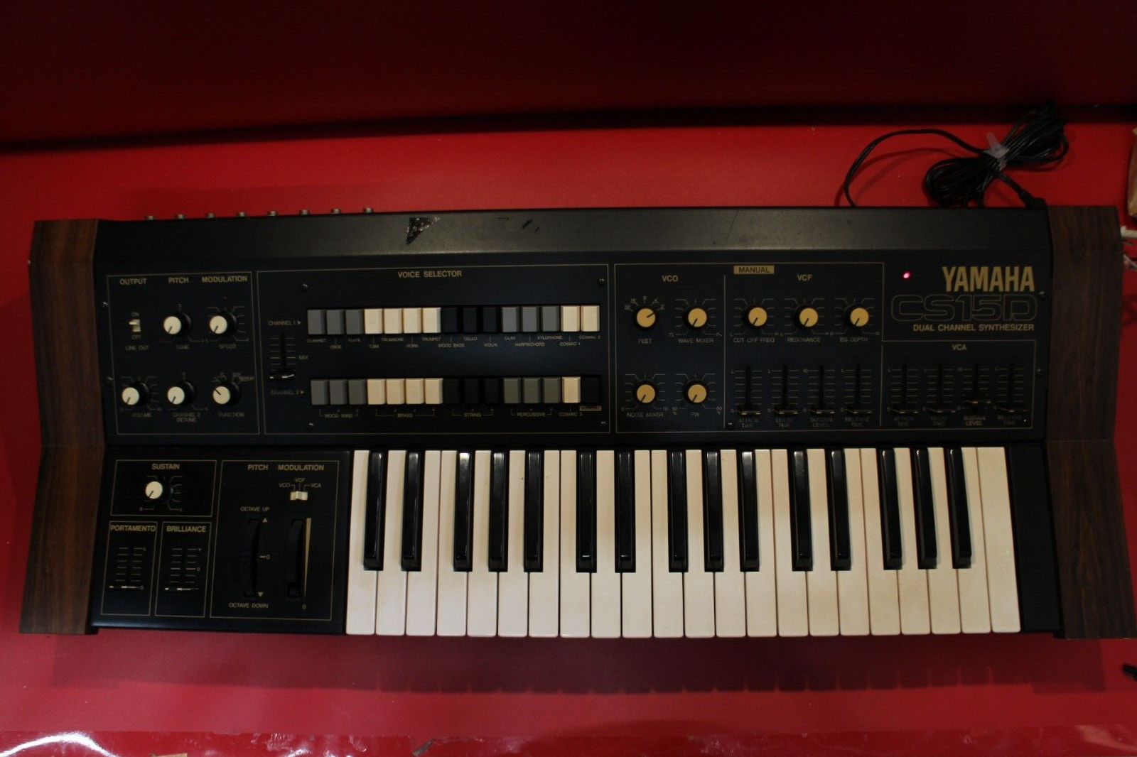 Vintage YAMAHA CS-15D Dual Channel Synthesizer Made in Japan