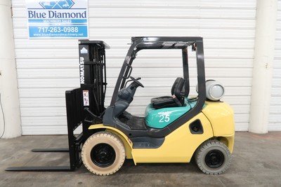 2011' Komatsu FG25T-16, 5,000# Pneumatic Forklift, DUAL Fuel, Low Hours, Toyota