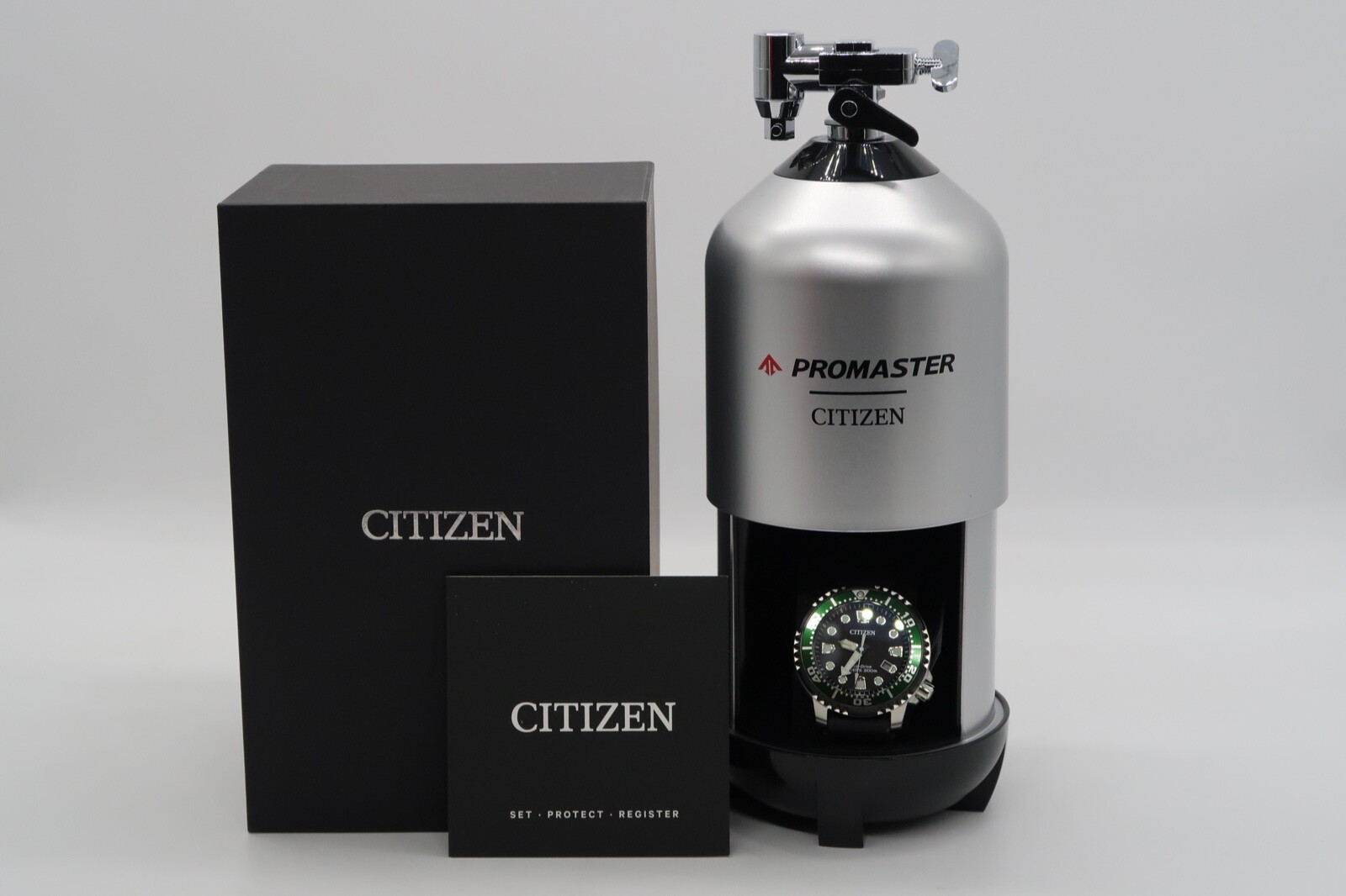 Pre-owned Citizen Eco-drive Promaster Diver Black Dial Men's Watch Bn0155-08e Brand