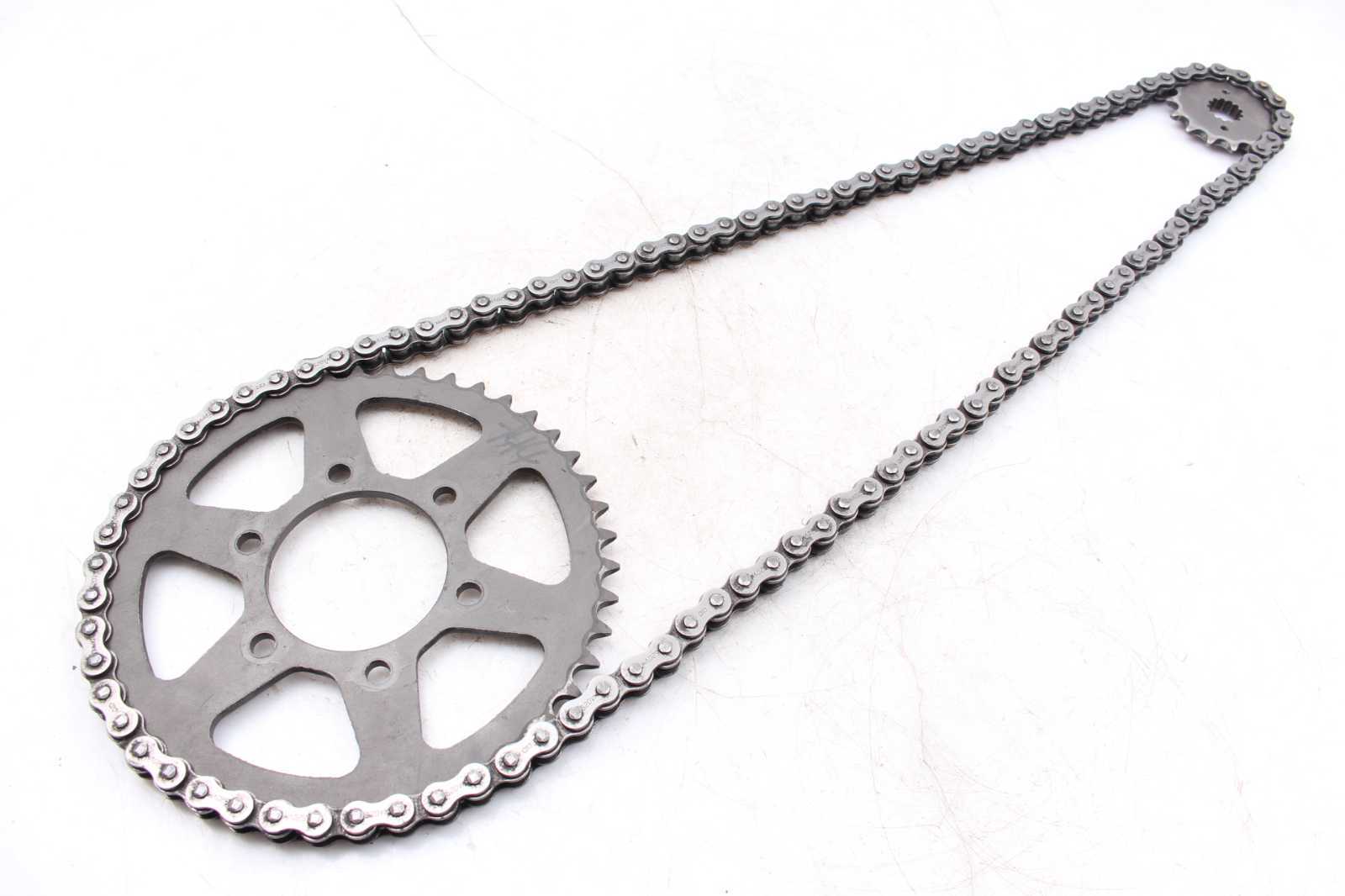 Chain kit chain set Kawasaki ZX-R 400 ZX400L1-L3 91-93 | eBay