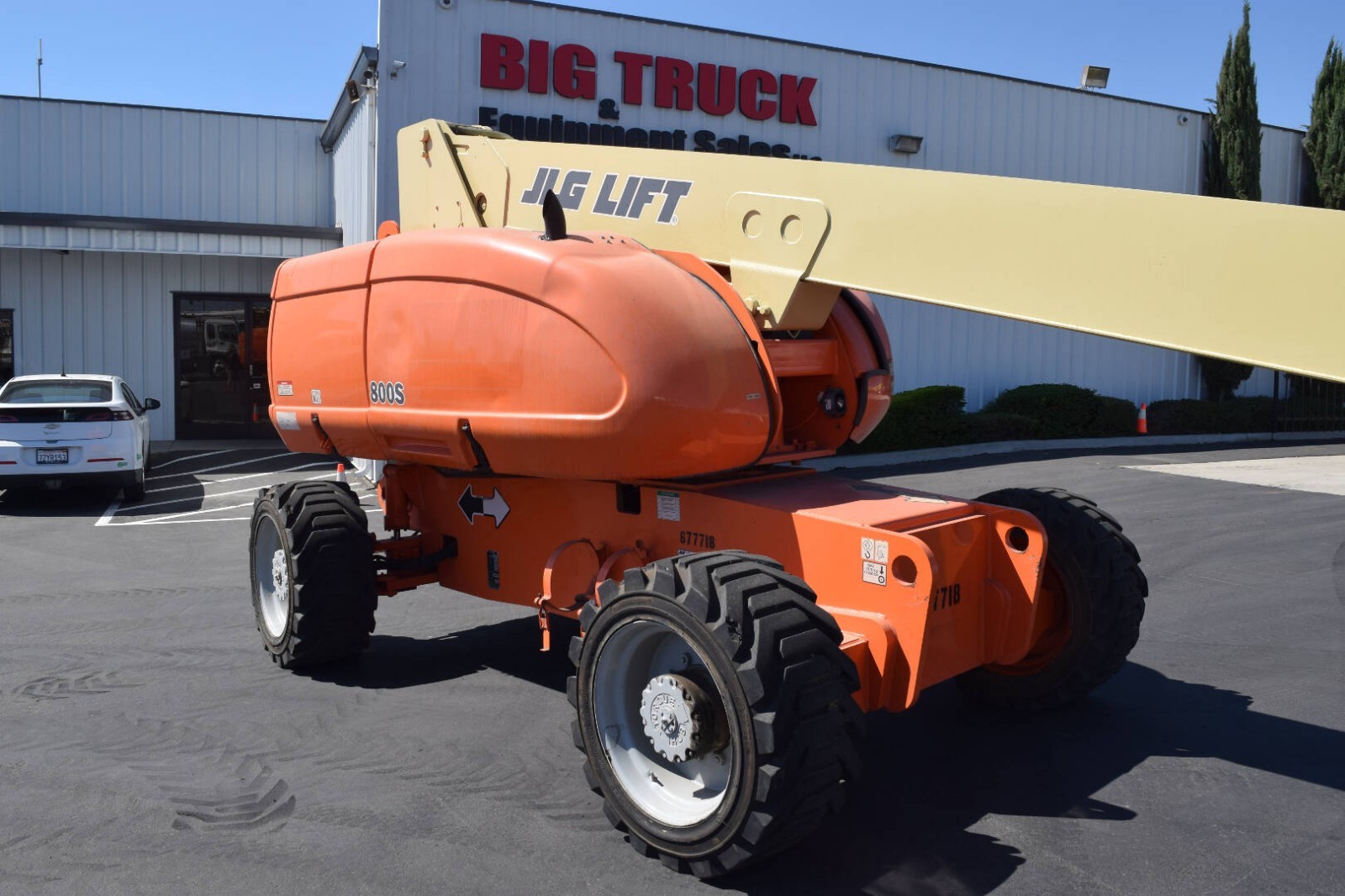 2005 JLG 800S 4x4 80' DUal Fuel Aerial Boom Lift 1,197 Hours
