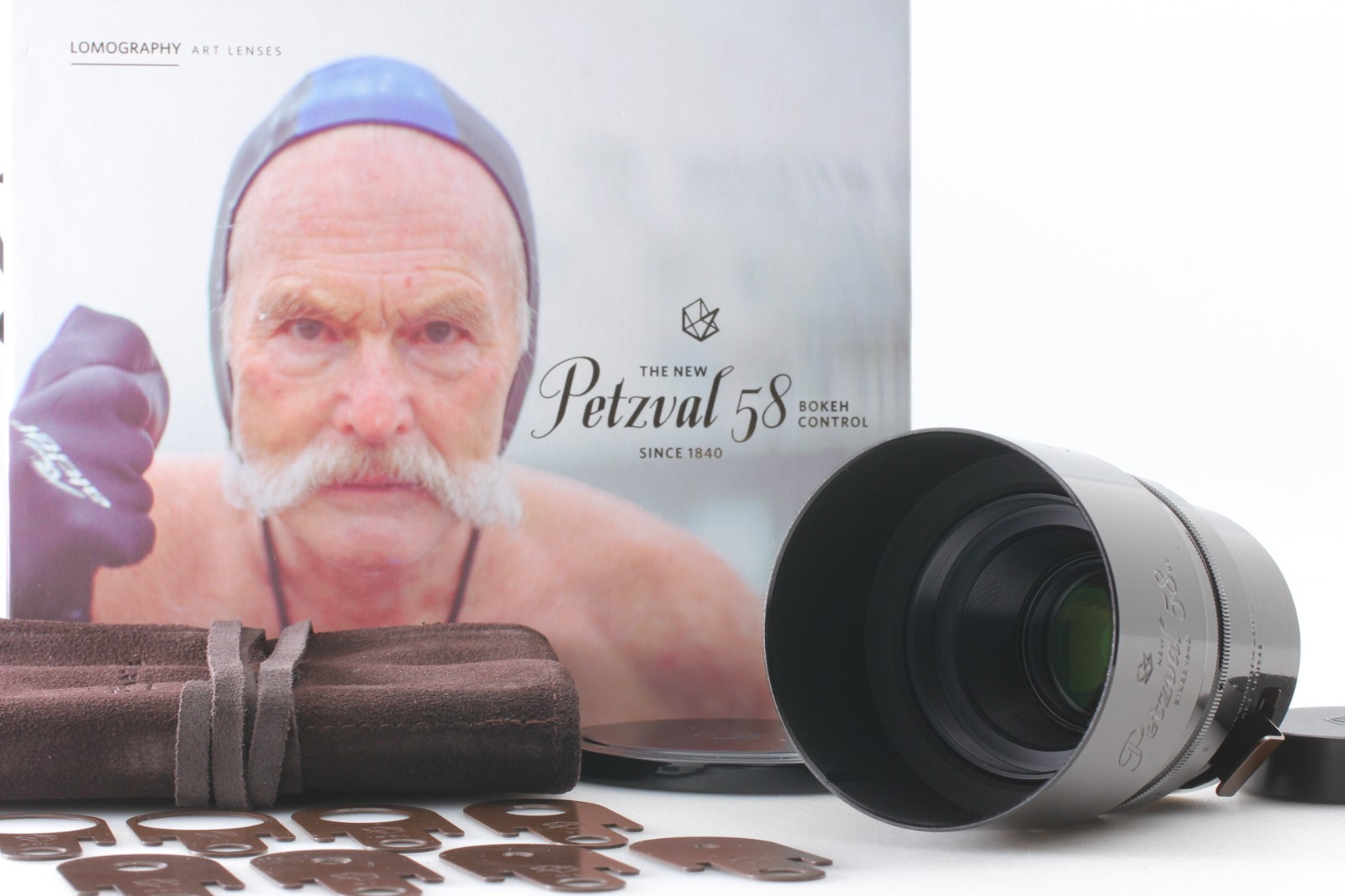 レンズ(単焦点) Lomography New Petzval 58mm Bokeh F1.9 New Petzval 58 Bokeh Control Art Lens Brass Nikon F – Lomography